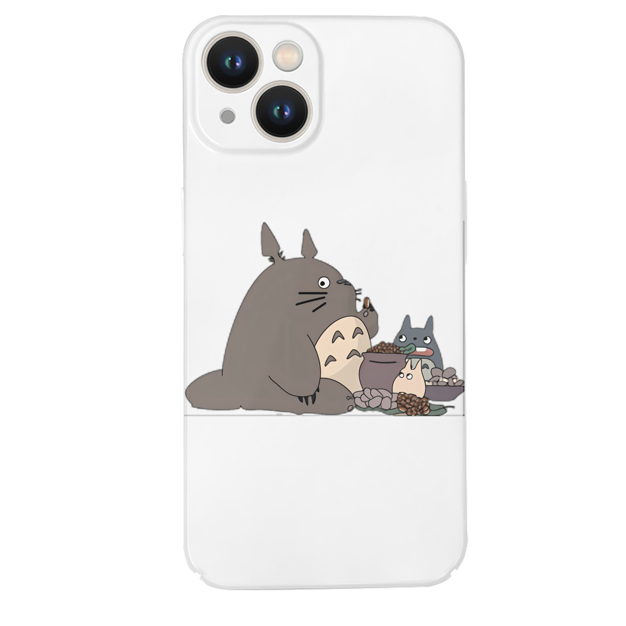 （画像用） となりのトトロ 草壁メイ 草壁サツキ My Neighbor Totoro Satsuki Kusakabe Mei Kusakabe 【iPhone 14シリーズ対応】ハードケース